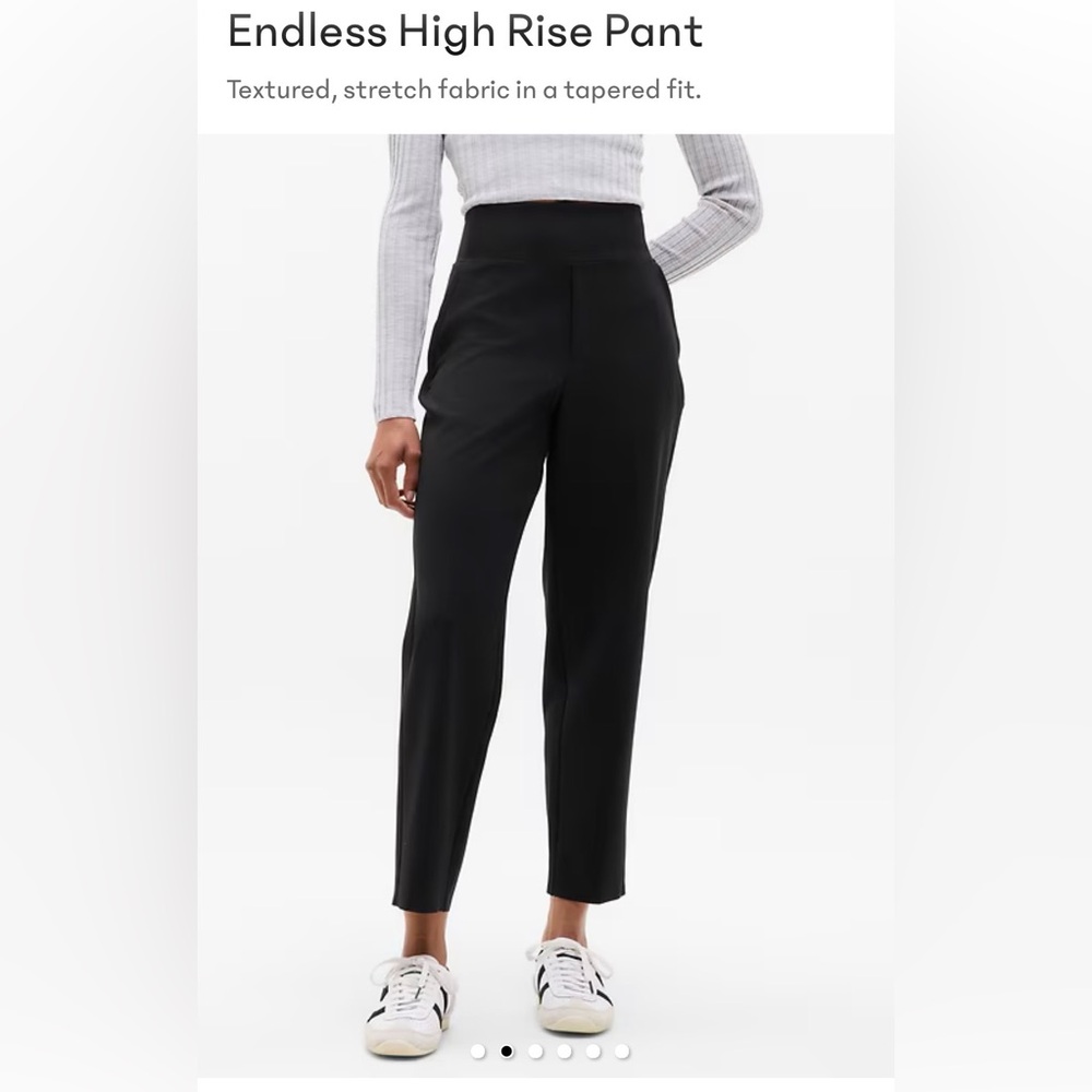 Athleta Endless High Rise Pant | Black | Women’s size 8